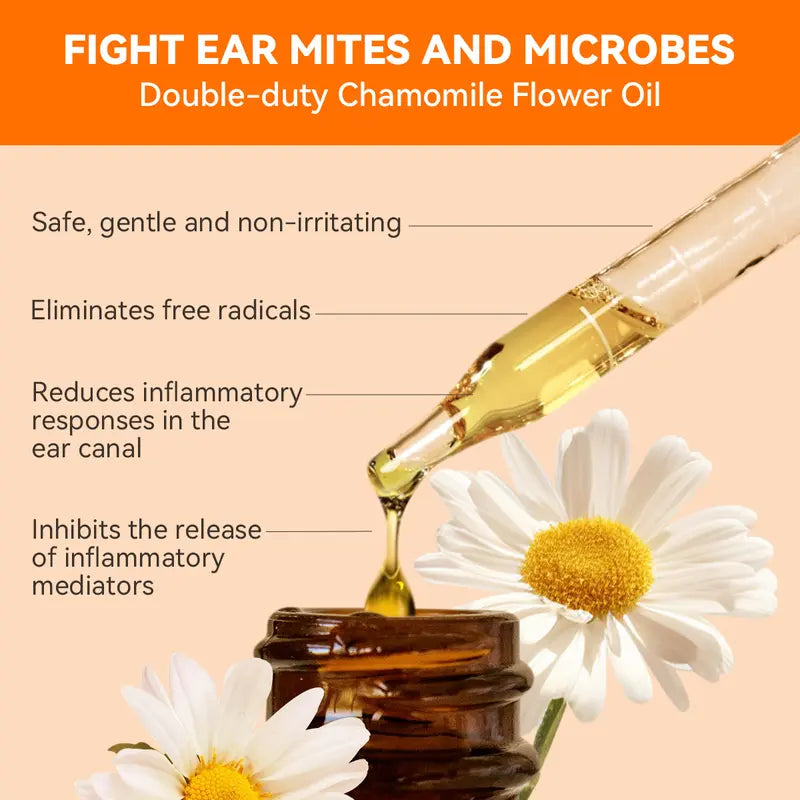 Pet ear cleaning solution