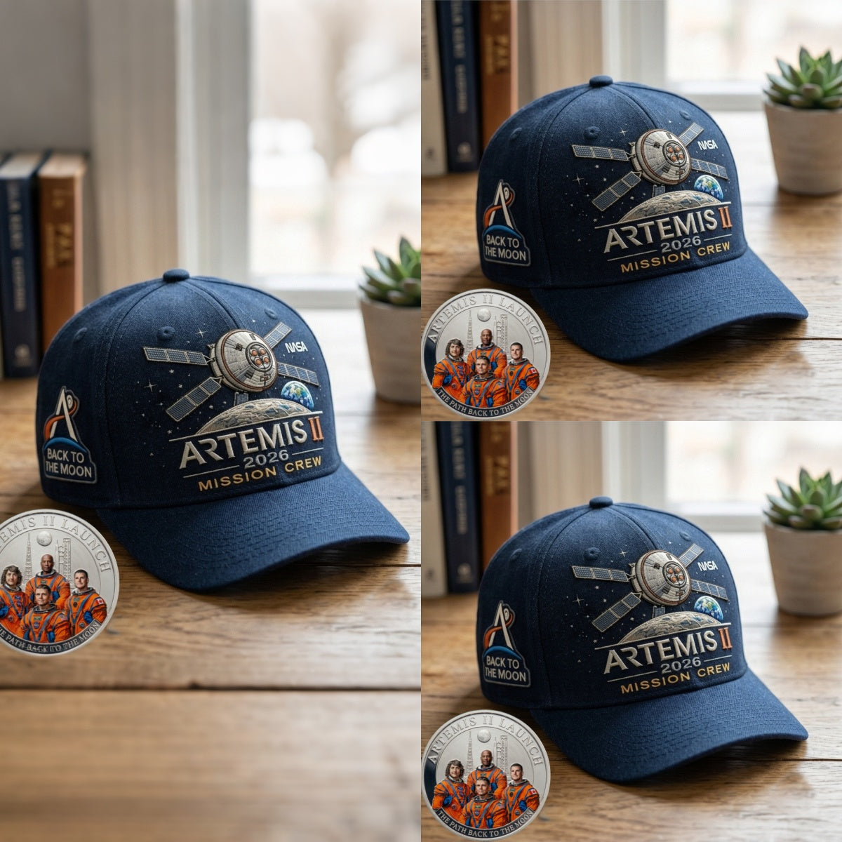 🚀Flash Sale 🌕 Artemis II Lunar Mission Commemorative Cap