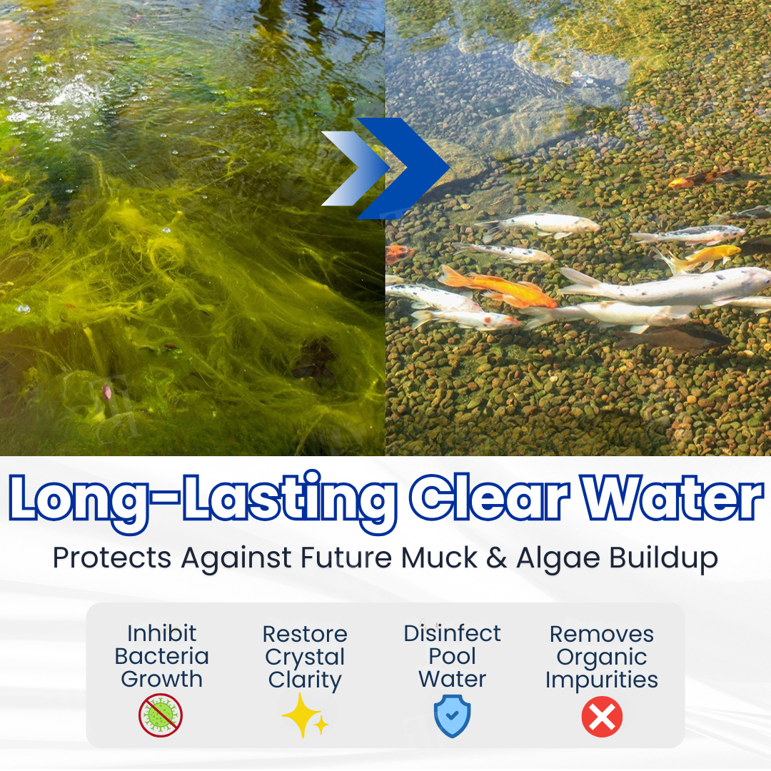 ✨ From Green to Clean Overnight! |⏱️ Crystal Clear in 24 Hours! | Juxek® Aqua-Guardian Pro Formula
