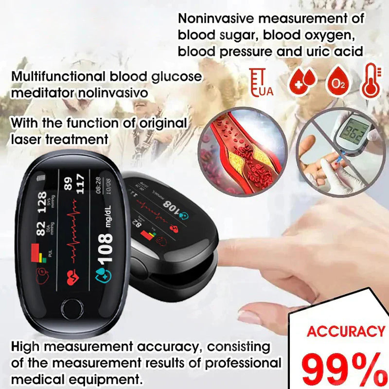 🔥The last few hours: 70% OFF🏆New non-invasive multifunctional health monitor [99.9% Accuracy]✅TGA Approved