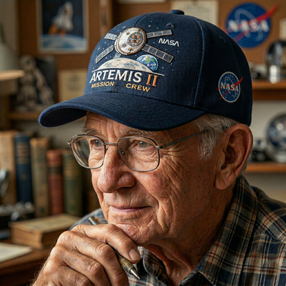 🚀Flash Sale 🌕 Artemis II Lunar Mission Commemorative Cap