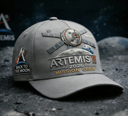 🚀Flash Sale 🌕 Artemis II Lunar Mission Commemorative Cap