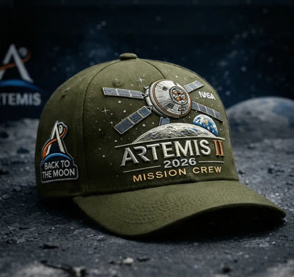 🚀Flash Sale 🌕 Artemis II Lunar Mission Commemorative Cap