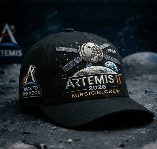🚀Flash Sale 🌕 Artemis II Lunar Mission Commemorative Cap
