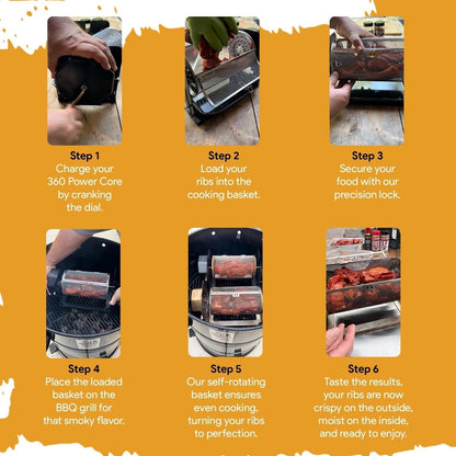 𝐎𝐟𝐟𝐢𝐜𝐢𝐚𝐥 𝐁𝐫𝐚𝐧𝐝 𝐒𝐭𝐨𝐫𝐞✨🔥 Automatic Rotating BBQ Grill Rack