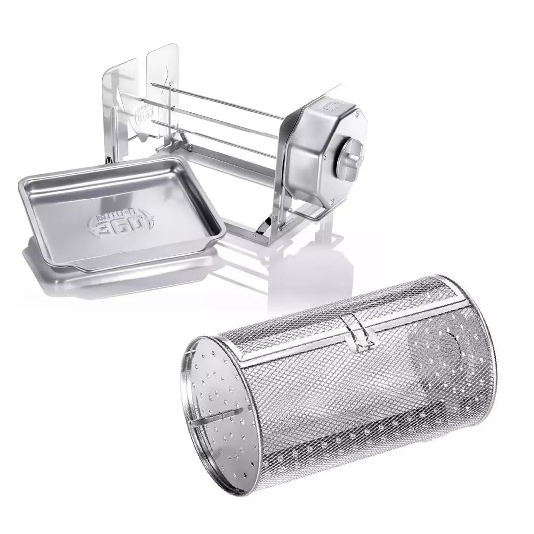 𝐎𝐟𝐟𝐢𝐜𝐢𝐚𝐥 𝐁𝐫𝐚𝐧𝐝 𝐒𝐭𝐨𝐫𝐞✨🔥 Automatic Rotating BBQ Grill Rack
